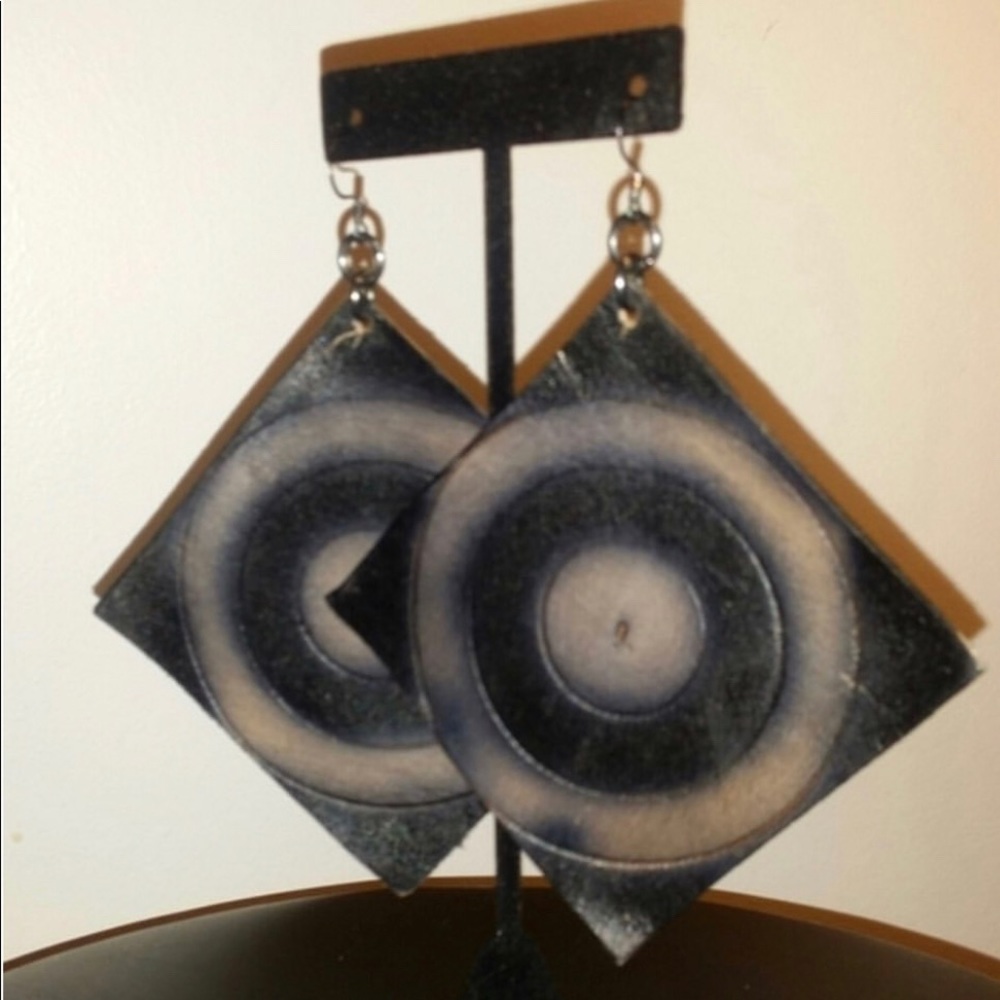 New Leather Earrings